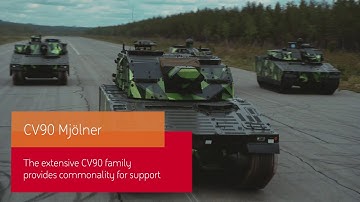 Mjölner, CV90 Mounted Mortar System