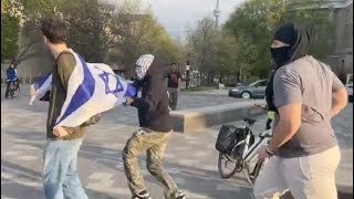 CAUGHT ON CAMERA: Jews not allowed on campus turned into Little Gaza by Toronto Sun 85,889 views 3 days ago 1 minute, 59 seconds