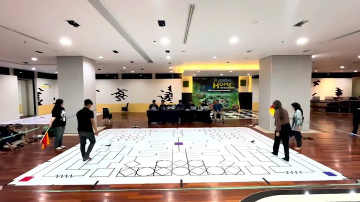 Very fast robot! Qualification Round of Line Follower Competition Tennovex 2023