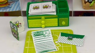 Miniverse Hello Kitty & Friends Series 3! Put Together! (Keroppi Stationery) #miniverse #new