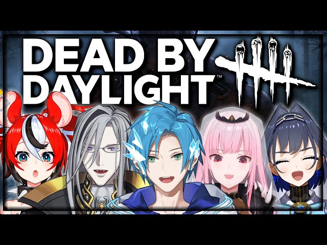 HOLO MEGA COLLAB w/ Vesper Calli Kronii and Baelz!!! 【Dead by Daylight】のサムネイル