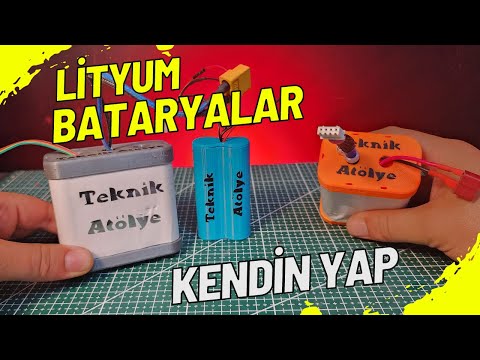 Evde Lityum (Şarj Edilebilir) Pil Yapımı