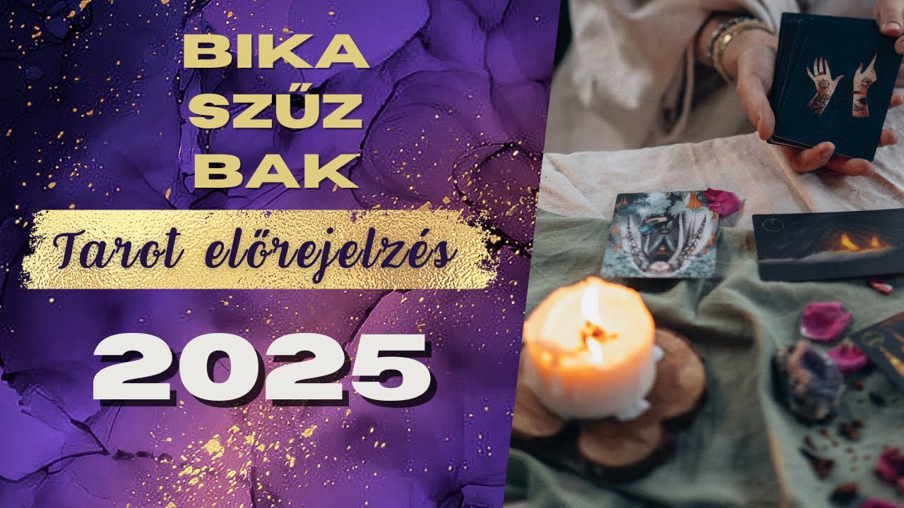 Bika♉ Szűz♍ Bak♑ | 2025 ÉVES Tarot előrejelzés ✨