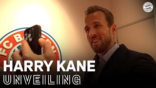 The long awaited unveiling of Harry Kane! | Behind the Scenes #ServusHarry