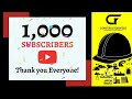 1000 subscribers special  thanks to all the constructors 