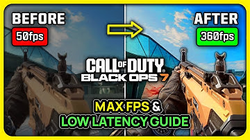COD Black Ops 7 - Best PC Settings for MAX FPS ✅