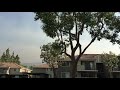В Калифорнии пожары - утром по дороге в школу