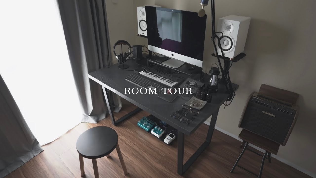 服好きソロギタリストの機材部屋紹介【ルームツアー】