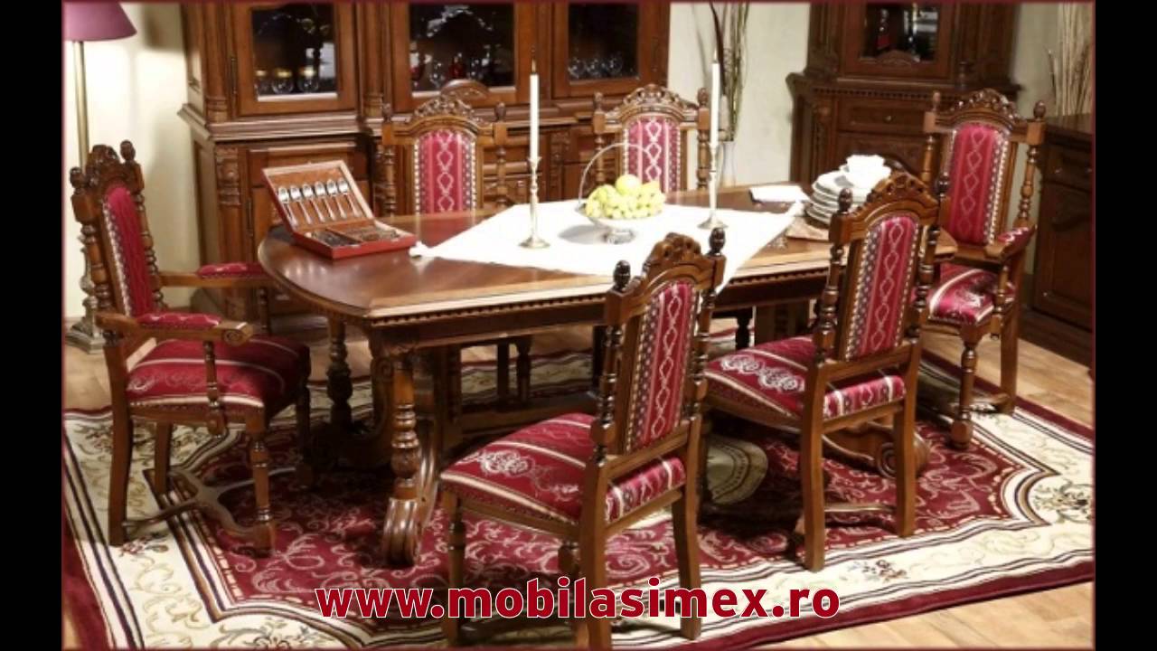 Mobila din Lemn Masiv: Sufrageria Cristina www.mobilasimex.ro