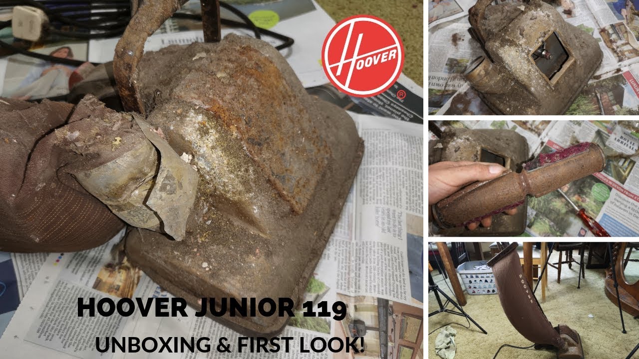 NOT USED for 30 YEARS! Church Find Hoover Junior 119 - Unboxing and First Look!