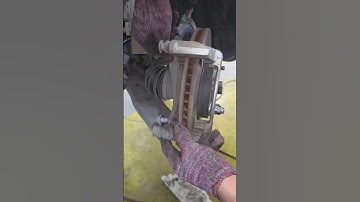 Mazda9 front brake service install new brake pads #brakesystem