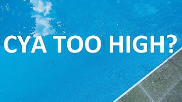 How To Lower CYA In a Pool