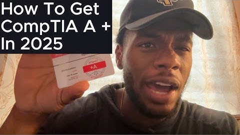 How to Get CompTIA A+ in 2025 in 1 MONTH!!!