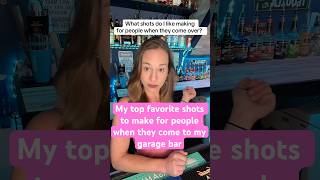 Best shots to make for people when they come to my garage bar #bartender #hosting #friendsandfamily
