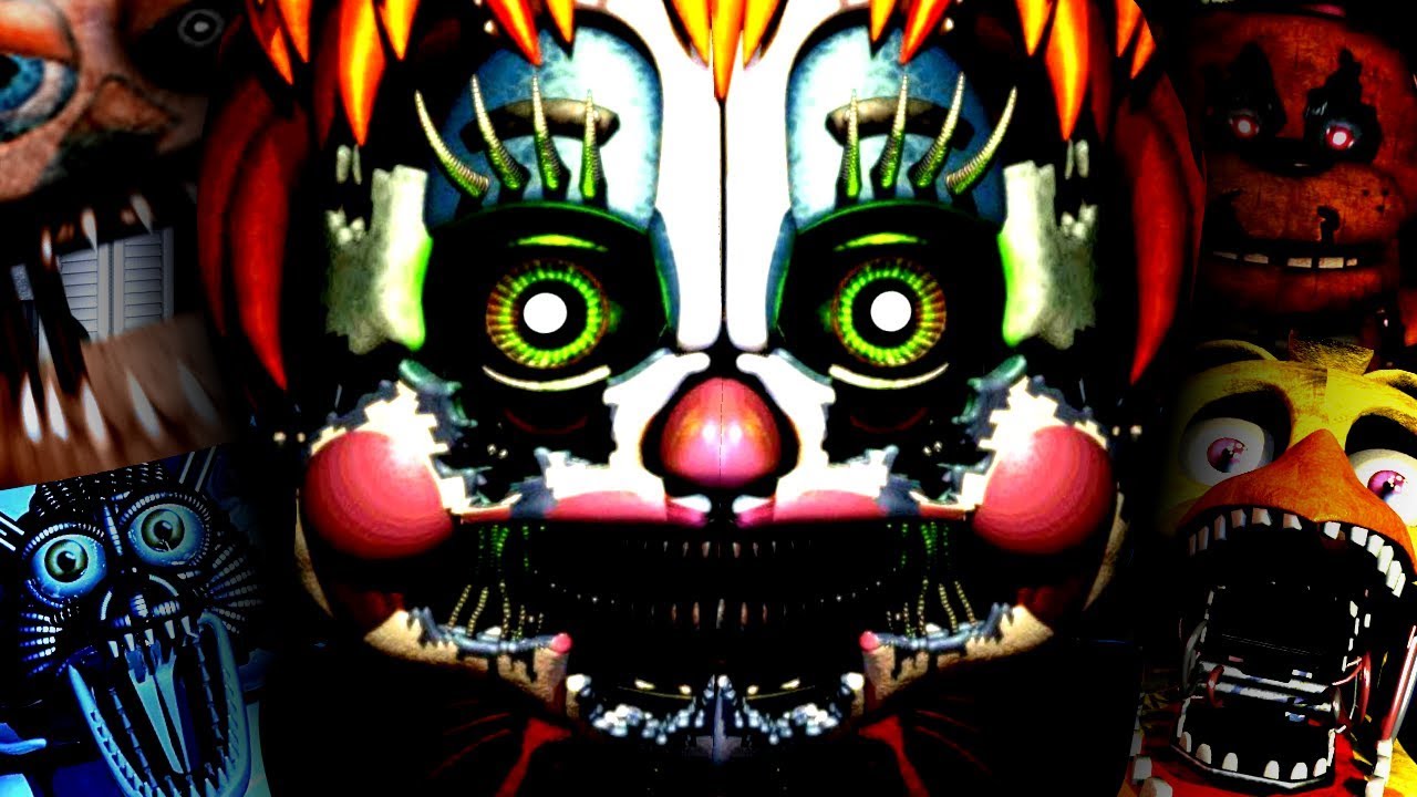 Fnaf 1 2 3 4 5 6 Jumpscare Simulator Five Nights At Freddys Jumpscare Simulator Fnaf 2018 - fnaf 1 2 3 for sl pizzeria sim and ucn roblox