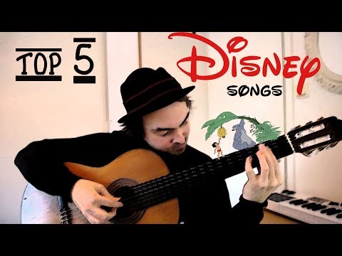 TOP 5 Disney Songs on Guitar