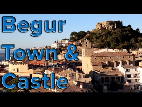 Medieval Town & Castle of Begur - Costa Brava, Spain