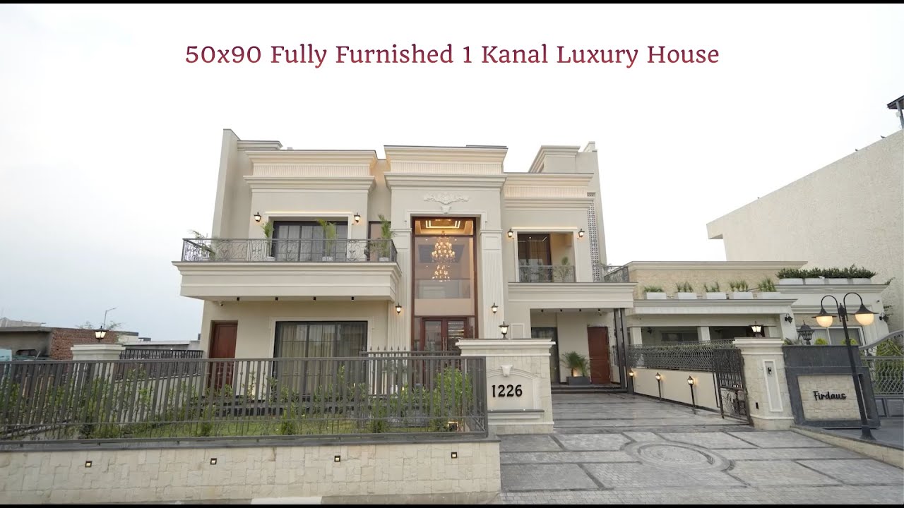 Fully Finished Park Facing 1 Kanal Luxury House | 500 Gaj Luxury House Sale in Mohali