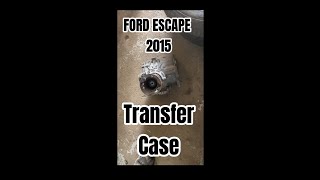 How to remove transfer case of Ford Escape 2015