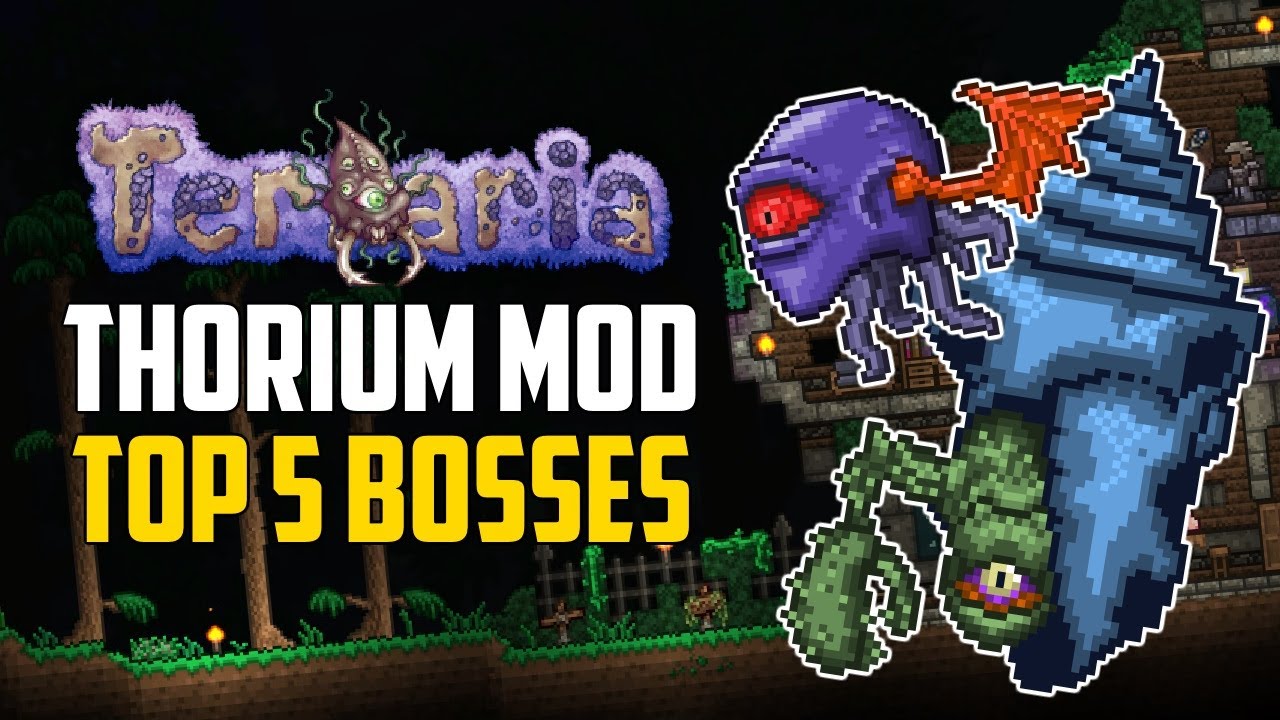 Terraria THORIUM MOD Top Bosses | Expert Mode Tips & Items PC Mods YouTube