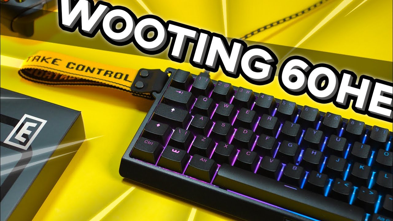 Pourquoi le Wooting 60HE est le MEILLEUR Clavier Gamer ? - YouTube