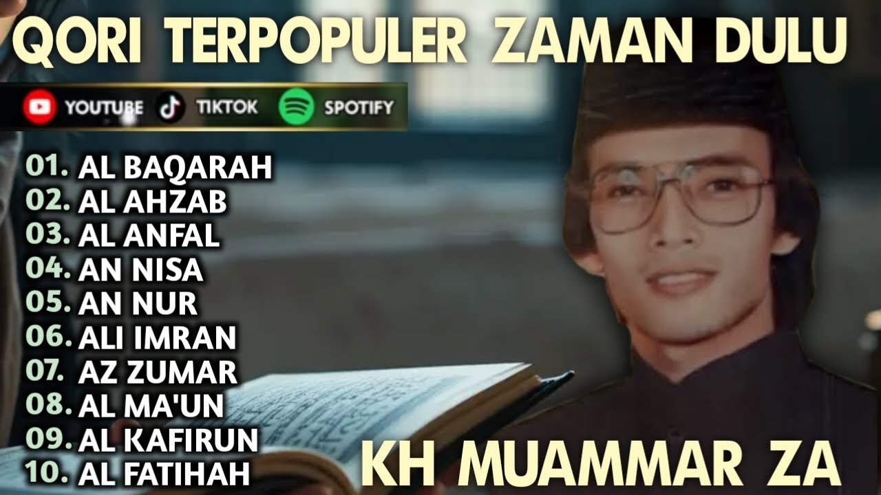 TILAWATIL QUR'AN KH MUAMMAR ZA FULL ALBUM SURAT AL BAQARAH, AL AHZAB, AL ANFAL....