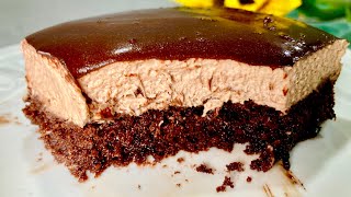 ВКУСНЫЙ ШОКОЛАДНЫЙ ТОРТ!  СОЧНЫЙ и ТАЮШИЙ ВО РТУ !/рецепты #шоколадный торт #Asmr