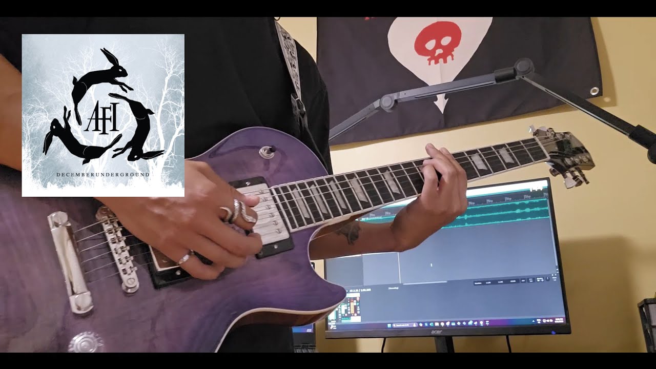 AFI - Endlessly, She Said (Guitar Cover)