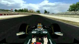 Spanish Circuit F1 Team Lotus Single Lap rFactor