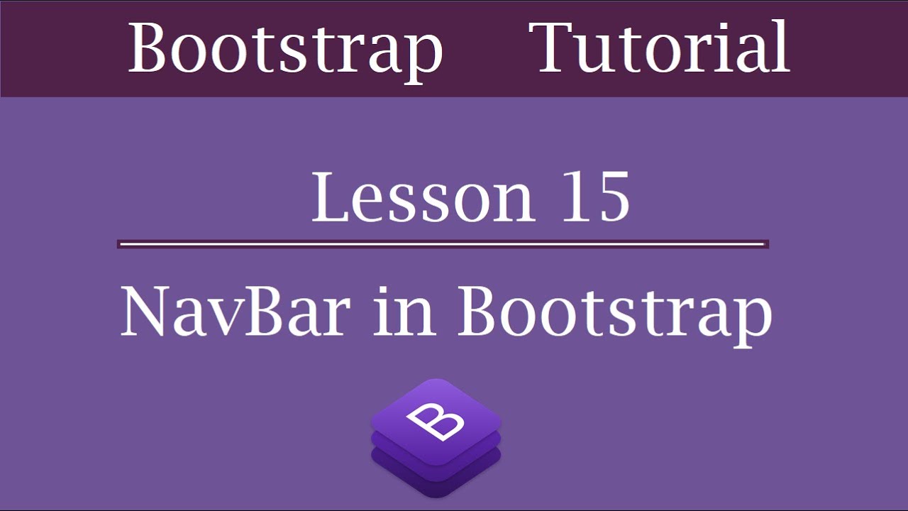 How to create Responsive Navigation Bar in Bootstrap - YouTube