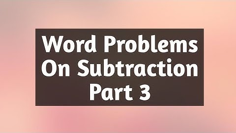 APS Class 3 Maths Unit Subtraction Ex 3.5 Q 11-15  |CBSE| New perfect composite mathematics