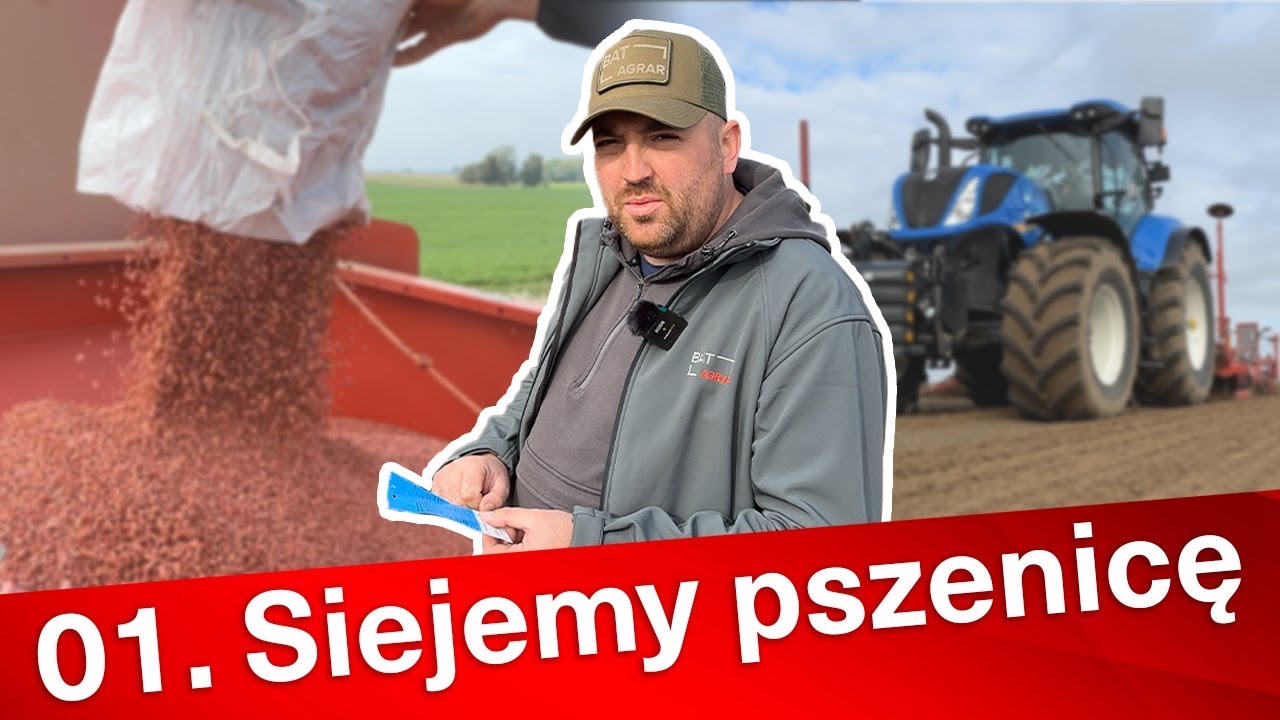 🌾 Siew pszenicy 2023: nowa plantacja RGT Ponticus i LG Atelier