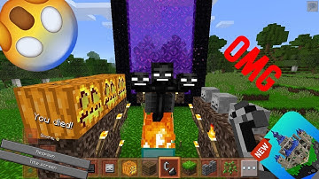 Mastercraft 2 how to make wither (OMG EPIC)I try in nether