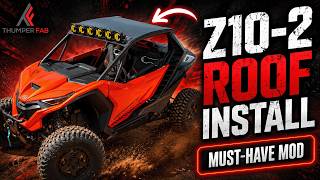 CFMOTO ZFORCE Z10-2 Aluminum Roof Install | Thumper Fab