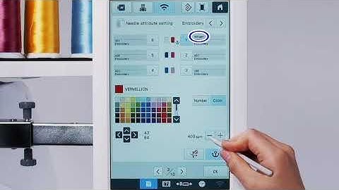 [BrotherSupportSewing] Reserved needle bar settings / 手動針棒設定