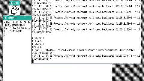 old software episode 5: X11 and TWM
