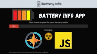  Build a Battery Info app with JavaScript and Navigator API