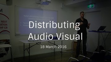 Radio Parts Info Session: Distributing Audio Visual