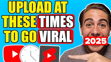 The BEST Time To Upload on YouTube To Go Viral in 2025 (new algorithm change)