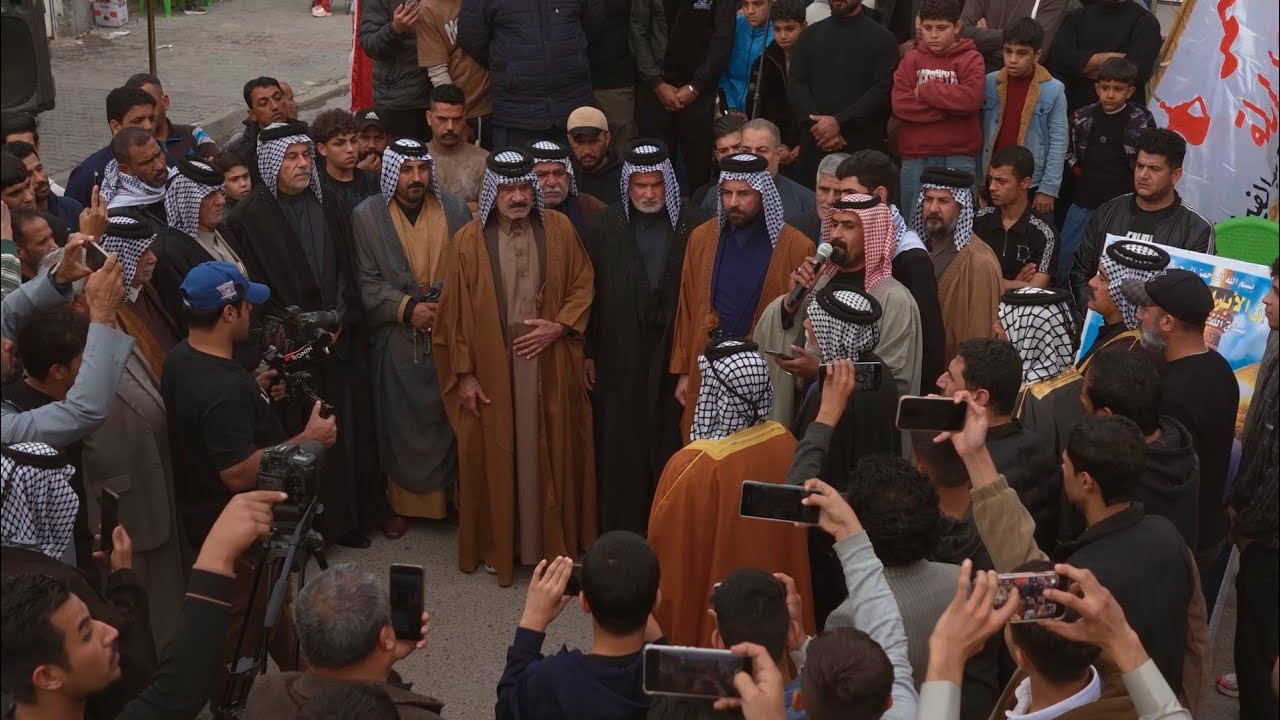 تسليم الشيخة وهوسات سابع المرحوم الشيخ ابو هشام الشمري - المصور احمد رزاق 