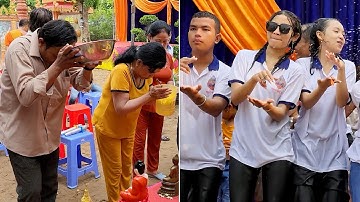 Lễ Hội Té Nước Cực Vui Cuối Video Sau Lễ Tắm Phật Của Đồng Bào Dân Tộc Khmer || Tôi Người Khmer
