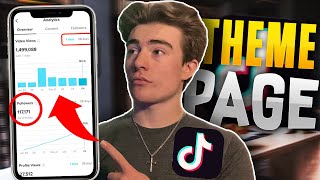 I Tried Growing a TikTok Theme Page