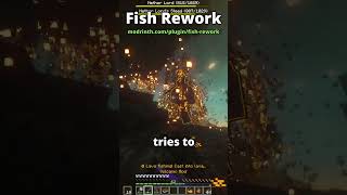 Nether Lord Boss Fight | Fish Rework Minecraft Plugin 1.21.11+ #minecraft #gaming #minecraftserver