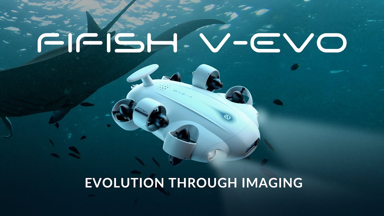 Qysea Fifish V-EVO Underwater Camera ROV | Wellbots | Free Shipping
