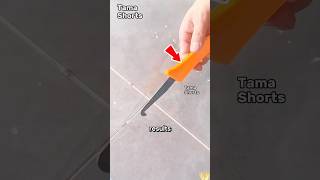 Easy Grout Cleaner Tool – Remove Tile Cement Residue Fast #tilecare #diytools  #lifehacks