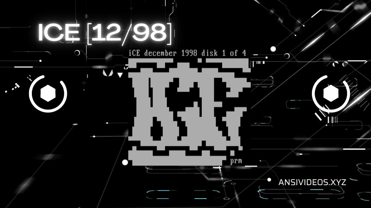 iCE 12/98 Full Ansi / Ascii Art Pack Video - YouTube