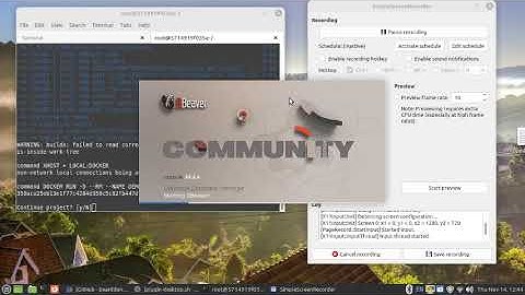 Docker desktop {{ dbeaver }} database visualization