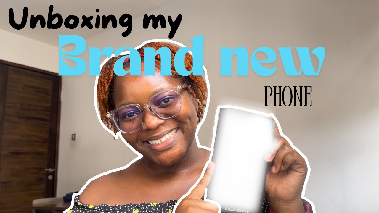 Unboxing my new phone 🎉