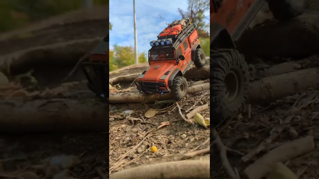TRX4M Defender trail run 