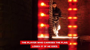 Capture the flag laser tag scenario with Digital Flag device